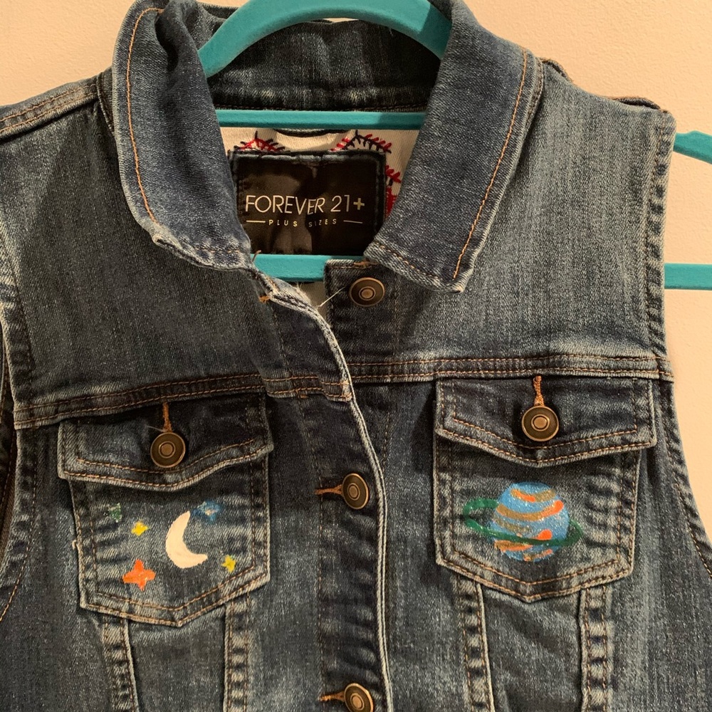 Gaylaxy diy denim vest - Picture 5 of 5